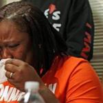 Dorothy Holmes, the mother of 25-year-old Ronald Johnson, Tuesday demanded that the police video of her son Ronald being fatally shot be released. 